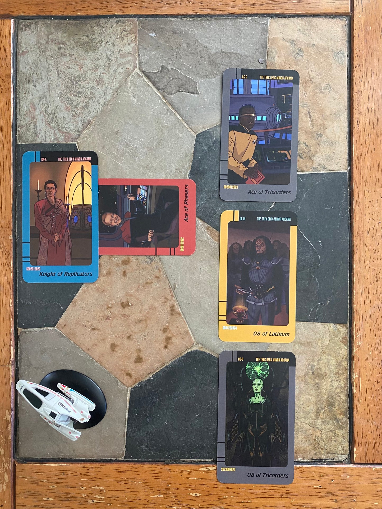 The Trek Deck - full set of Tarot cards