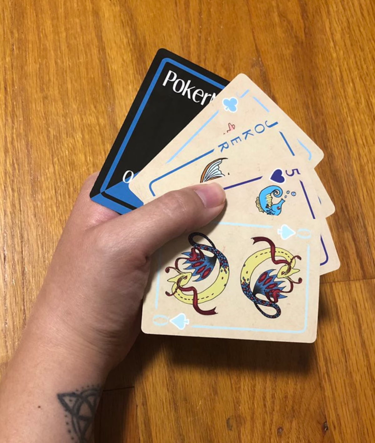 PokerMon - Oceanic Deck: playing cards inspired by Pokémon