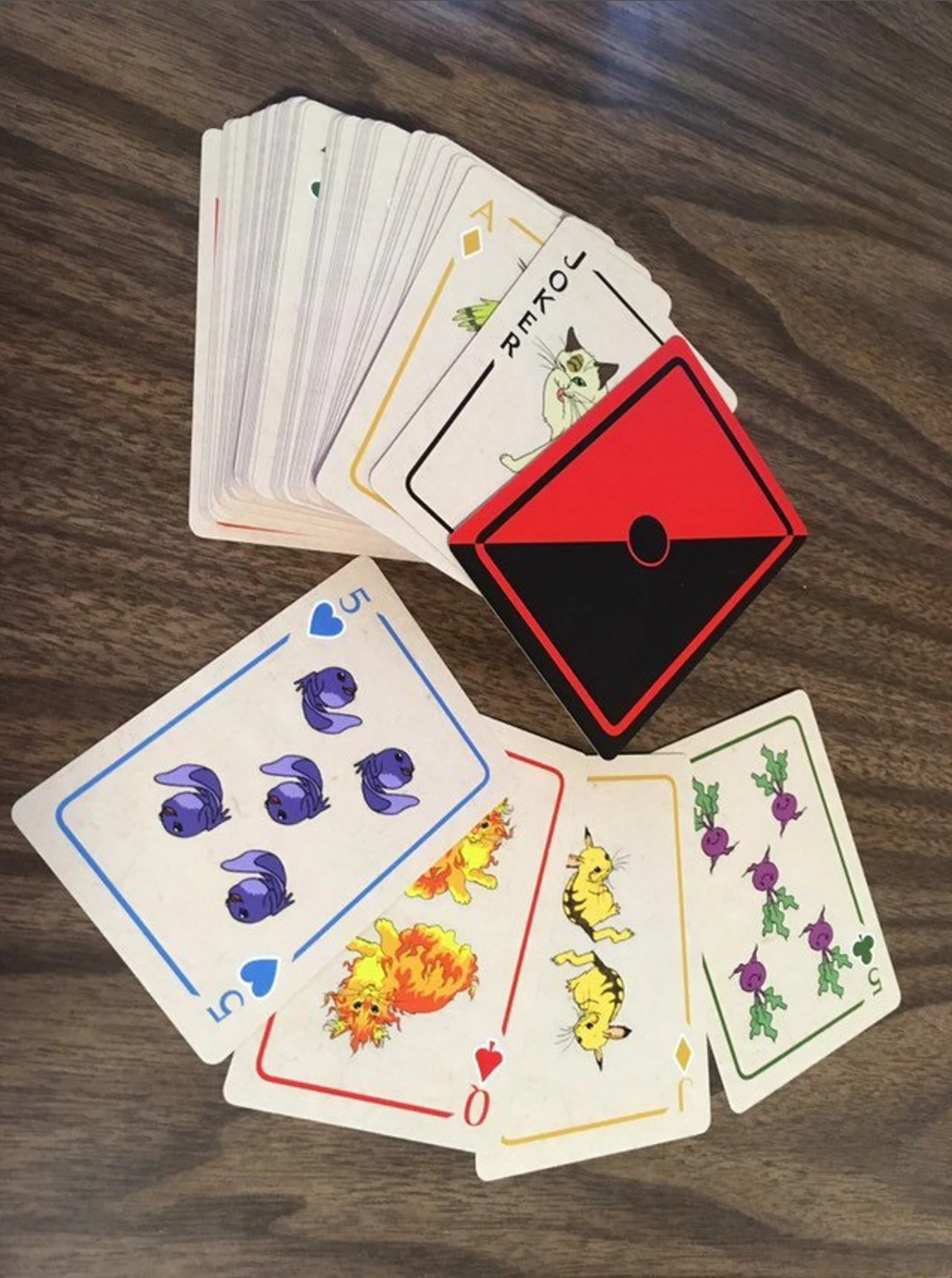 PokerMon - Primary Deck: playing cards inspired by Pokémon