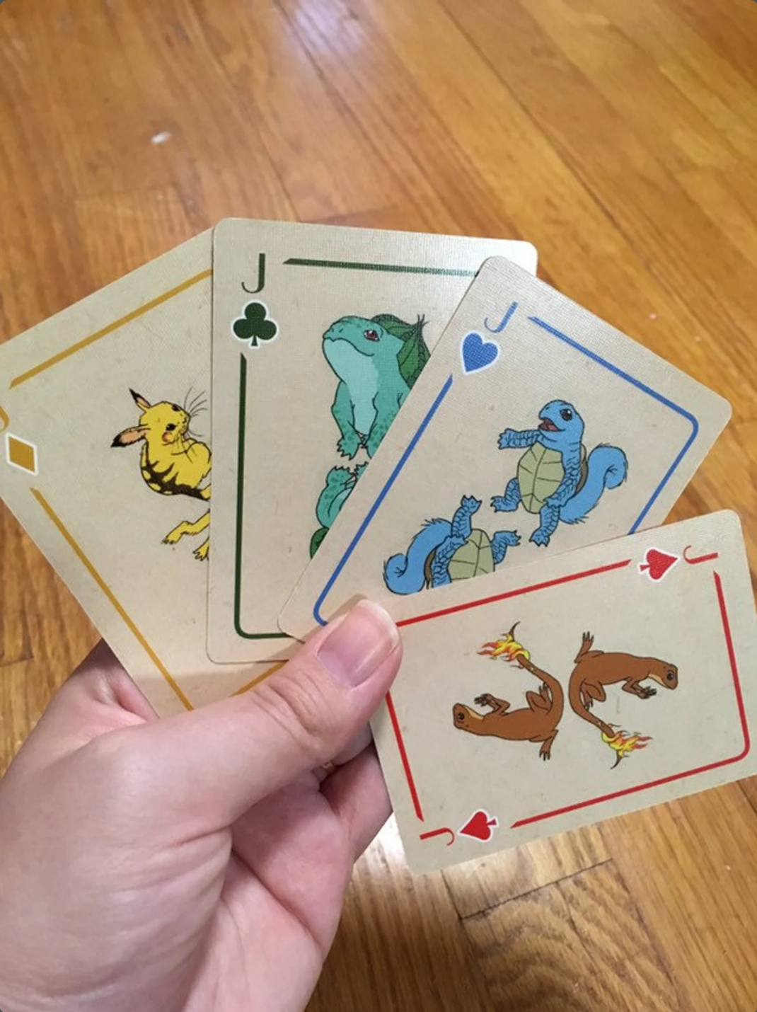 PokerMon - Primary Deck: playing cards inspired by Pokémon