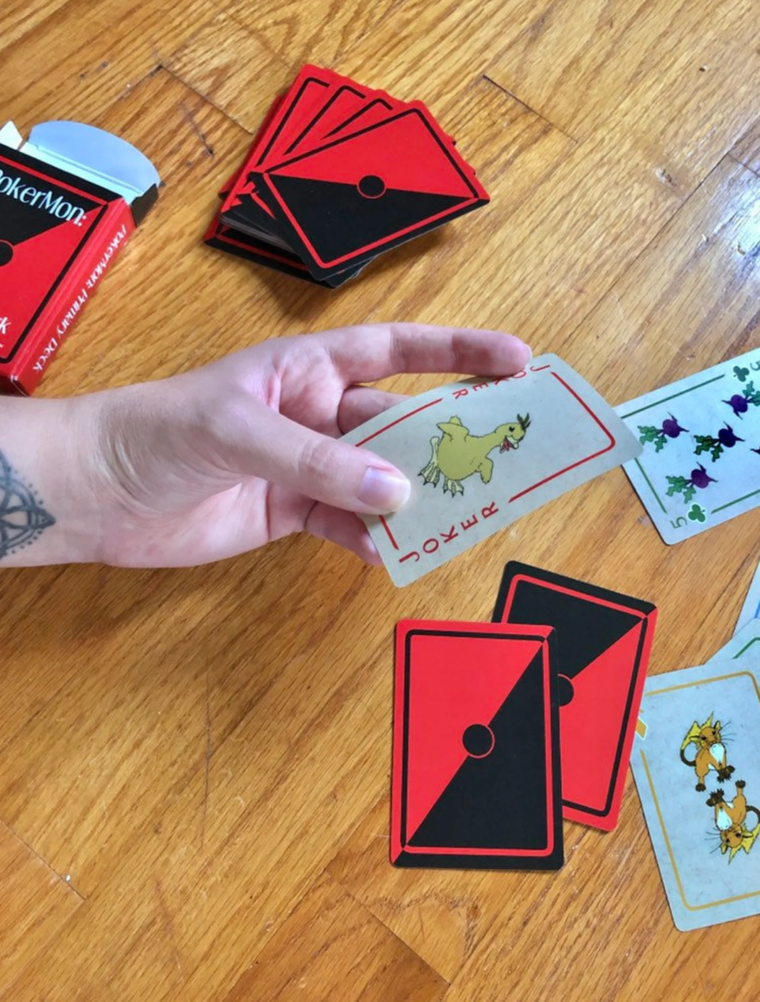 PokerMon - Primary Deck: playing cards inspired by Pokémon