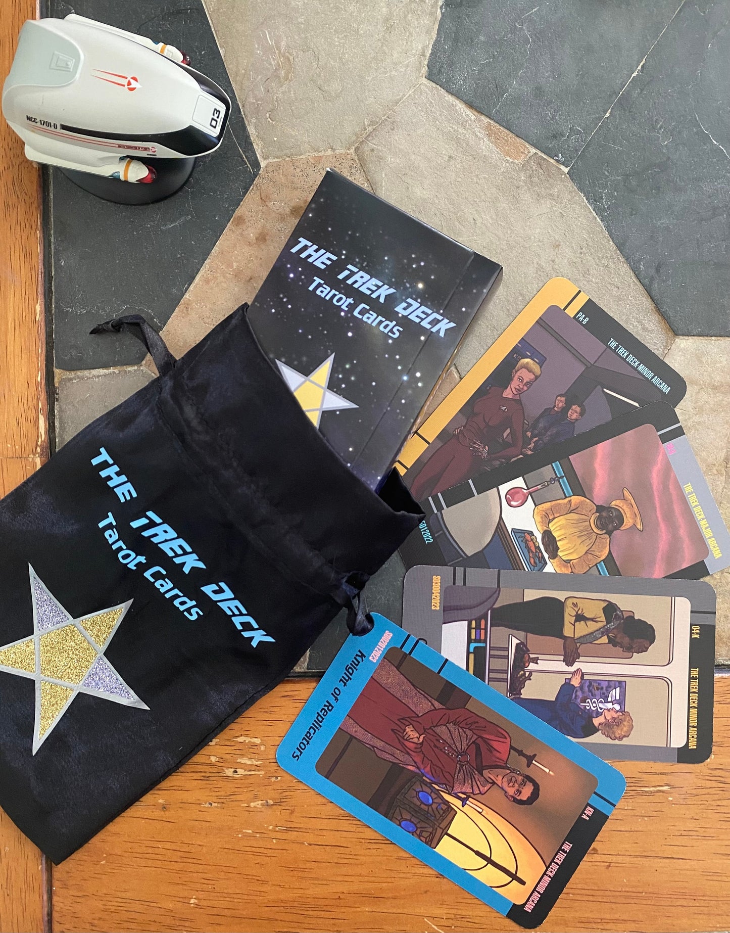 The Trek Deck - full set of Tarot cards