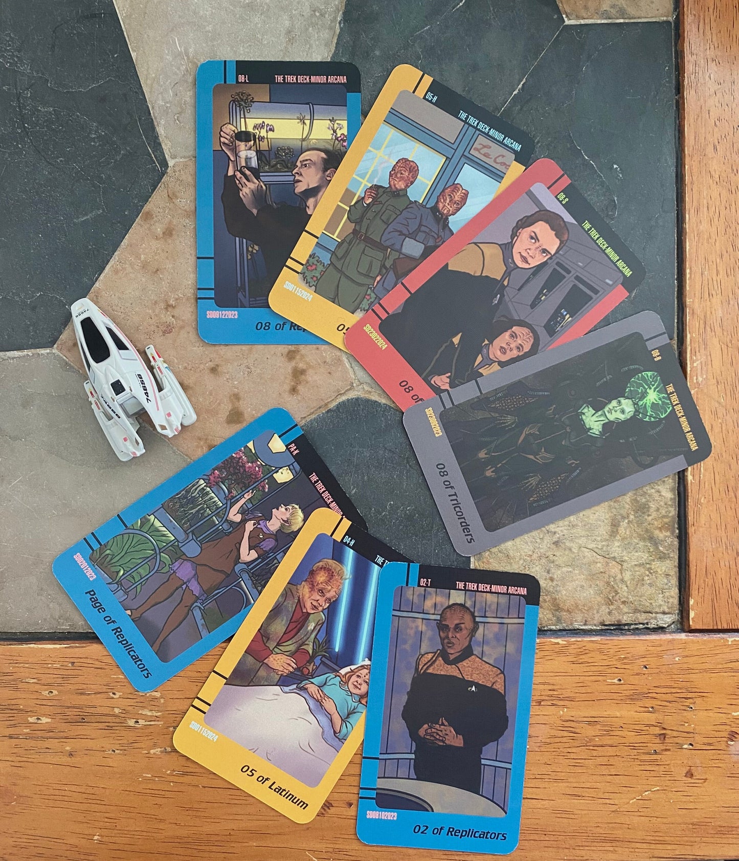 The Trek Deck - full set of Tarot cards