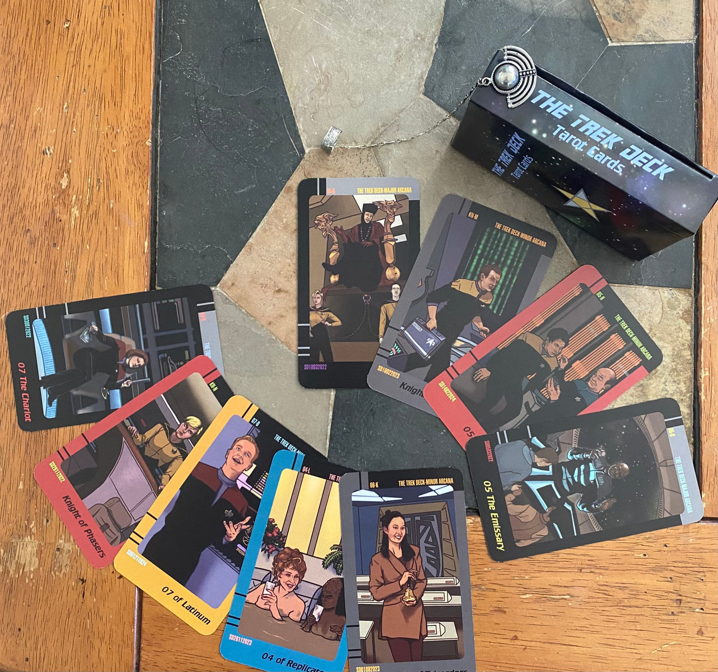 The Trek Deck - full set of Tarot cards