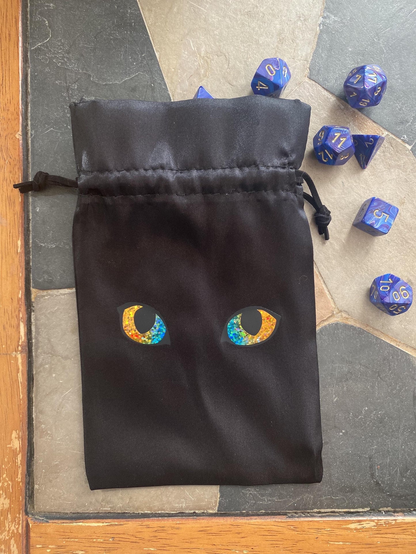Black Cat Tarot Bag | Dice Bag