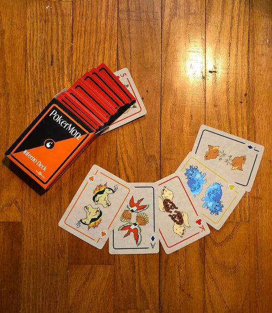 PokerMon - Inferno Deck: playing cards inspired by Pokémon