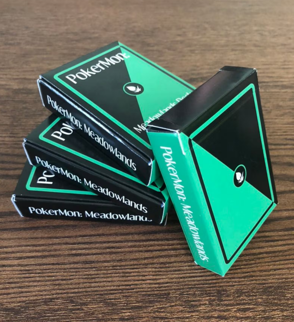 PokerMon - Meadowlands Deck: playing cards inspired by Pokémon