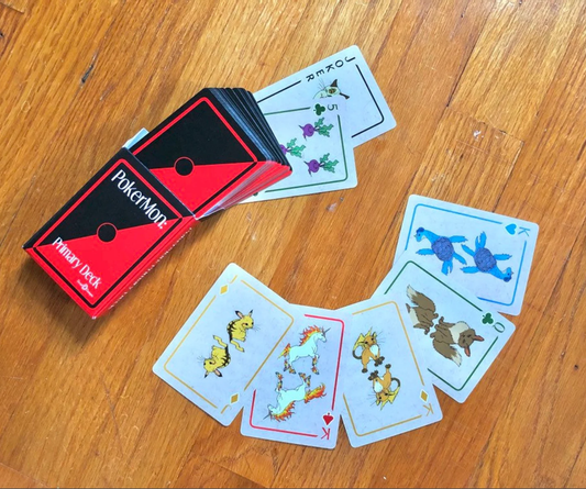 PokerMon - Primary Deck: playing cards inspired by Pokémon