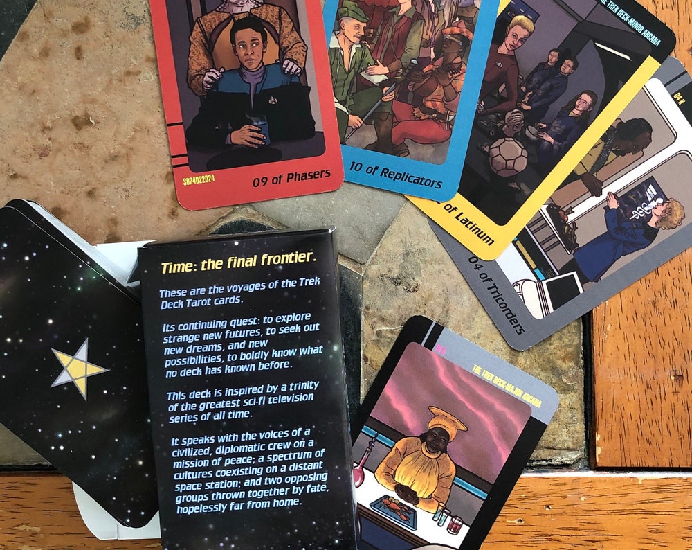 The Trek Deck - full set of Tarot cards