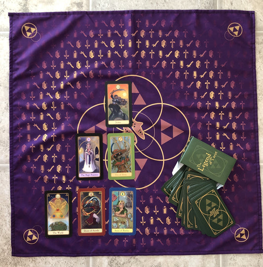 Legend of Tarot scarf - Wisdom