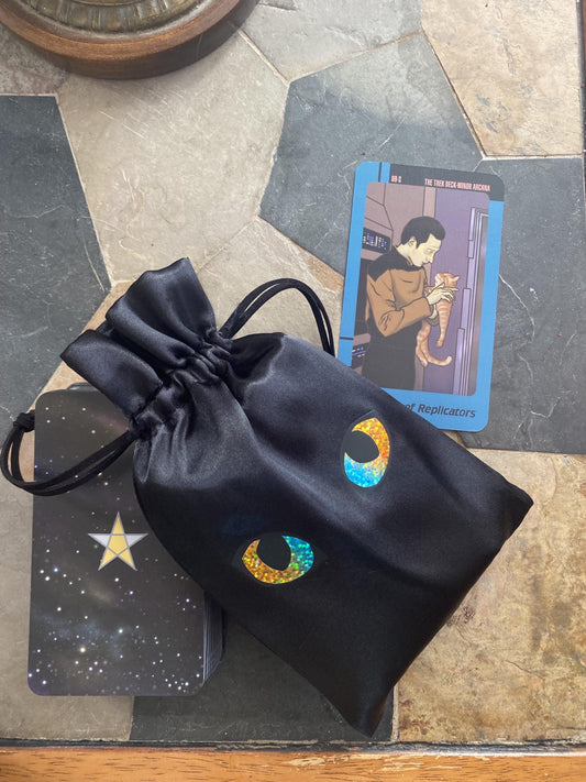 Black Cat Tarot Bag | Dice Bag